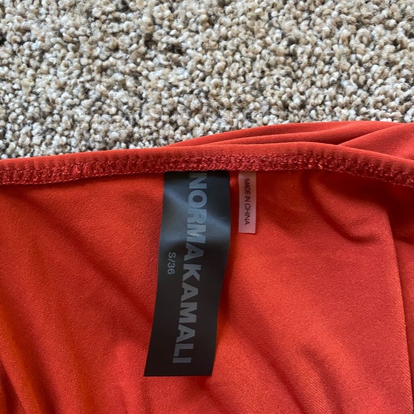 Revolve Norma Kamali Diana Gown Cinnamon - Picture 4 of 4